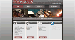Desktop Screenshot of dolphincasting.com